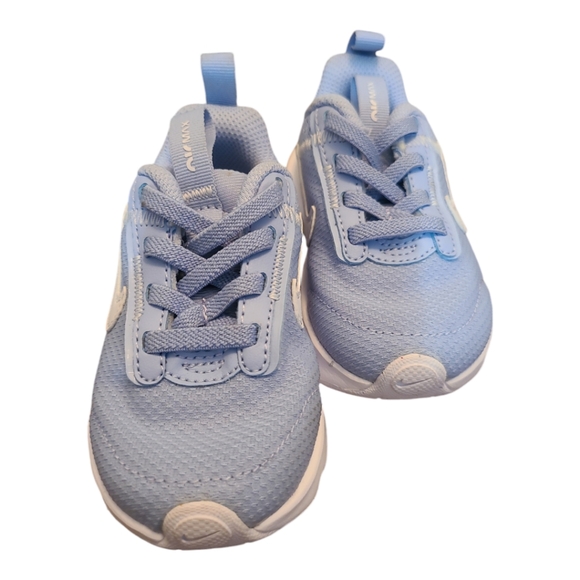 Nike AirMax Children's Shoes Size 6 Like New Light Blue/White - Picture 3 of 7